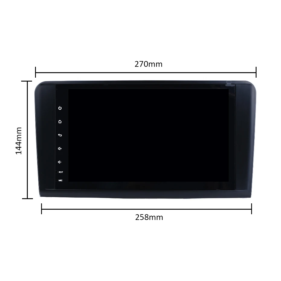 DSP ips 9 ''8 ядерный 4 г 64 г 2 din Android 9,0 автомобильный Радио Мультимедиа dvd gps для Benz GL ML Класс W164 ML330 ML350 ML500 X164 GL320