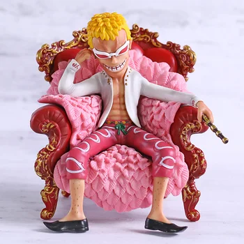 

One Piece P.O.P DX Donquixote Doflamingo Sitting Sofa GK Statue PVC Figure Model Toy