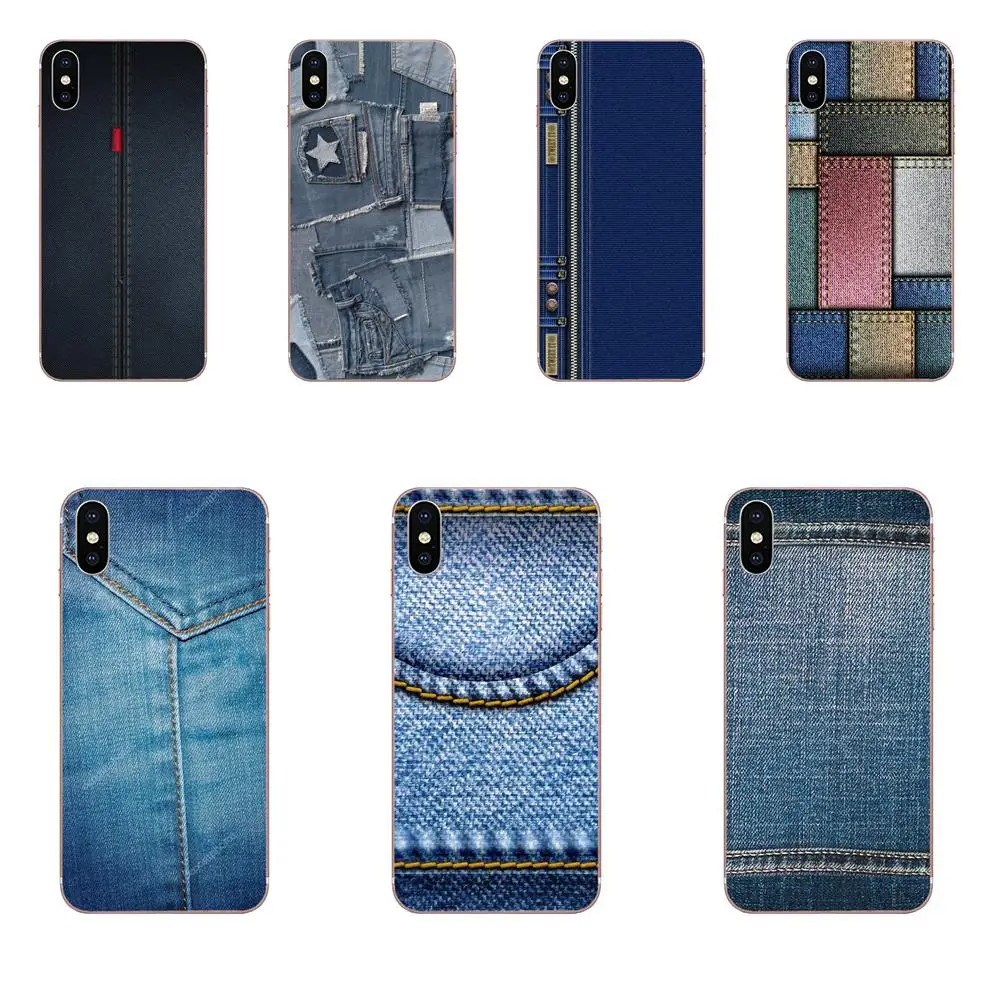 

Blue Jeans Denim For Sony Xperia Z Z1 Z2 Z3 Z4 Z5 compact Mini M2 M4 M5 T3 E3 E5 XA XA1 XZ Premium TPU Phone Skin