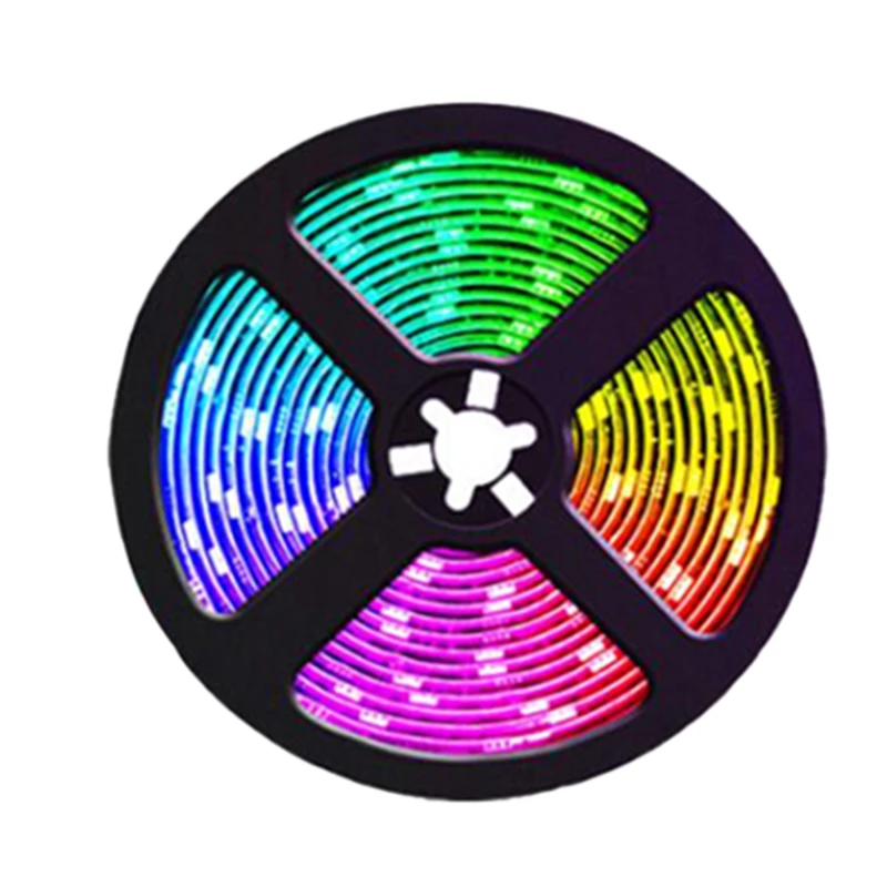 RGB Светодиодная лента меняющая цвет музыка синхронизация цветов для украшения