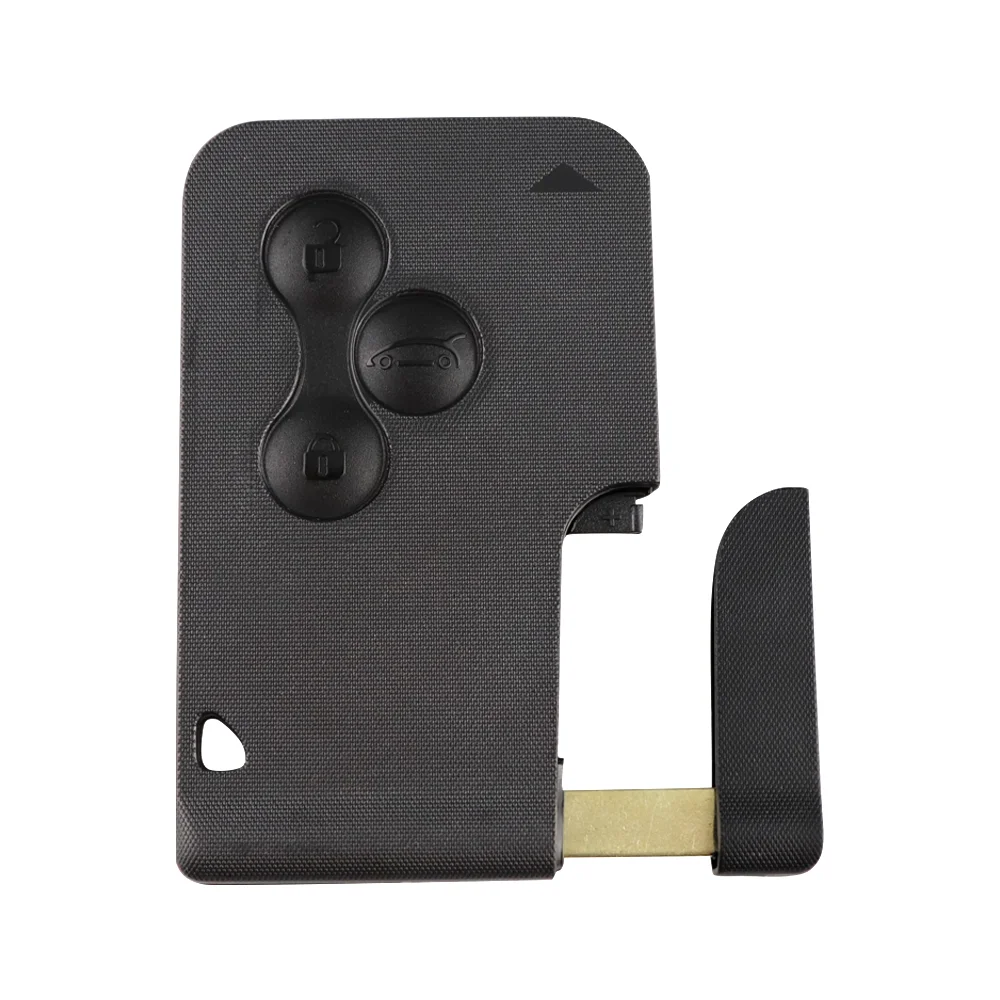 KeyforkessCar Key Fob Shell con chiave piccola 3 pulsanti Smart Card per Renault Clio Logan Megane 2 3 Koleos Scenic Card Case 13 KeyforkessCar Key Fob Shell con chiave piccola 3 pulsanti Smart Card per Renault Clio Logan Megane 2 3 Koleos Scenic Card Case - H05f9c2eb478c4984a8324d6fefcc1bd7R