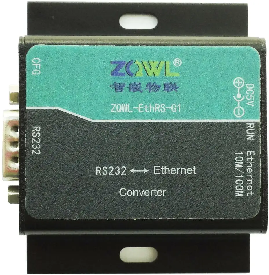 

Intelligent Cascade Oral Server Serial Port to Ethernet RS232 Modbus TCP With Power Supply