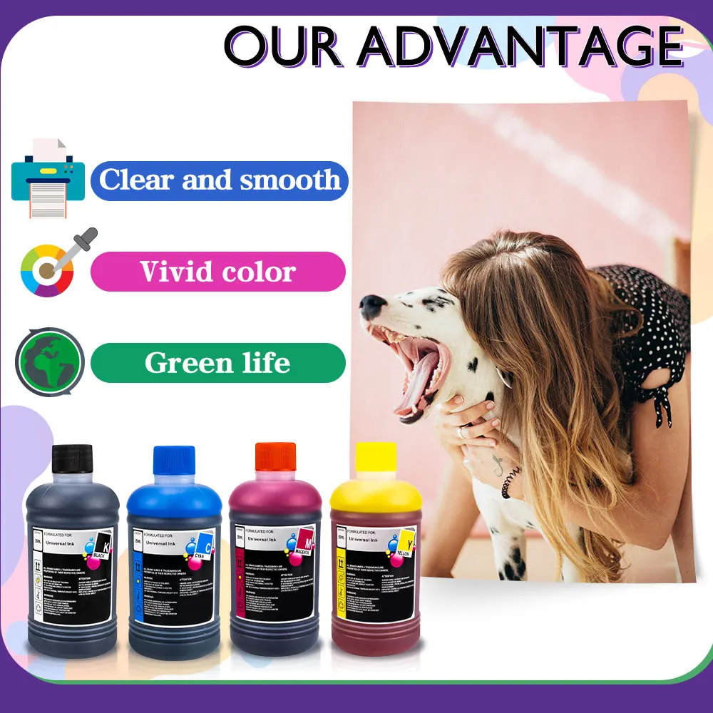Dye Ink Refill 250ml Compatible HP Canon Epson Brother Printers Cartridges For HP301/302/21XL dye ink kit,ink refill kit,dye ink refill,inkjet printer ink,ink cartridge refill kit,ink refill