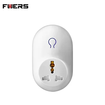 

Fuers S71 Wireless Remote 433MHz Smart Socket Home Security Alarm System Standard Smart Switch Socket For K52 W18 Alarm System