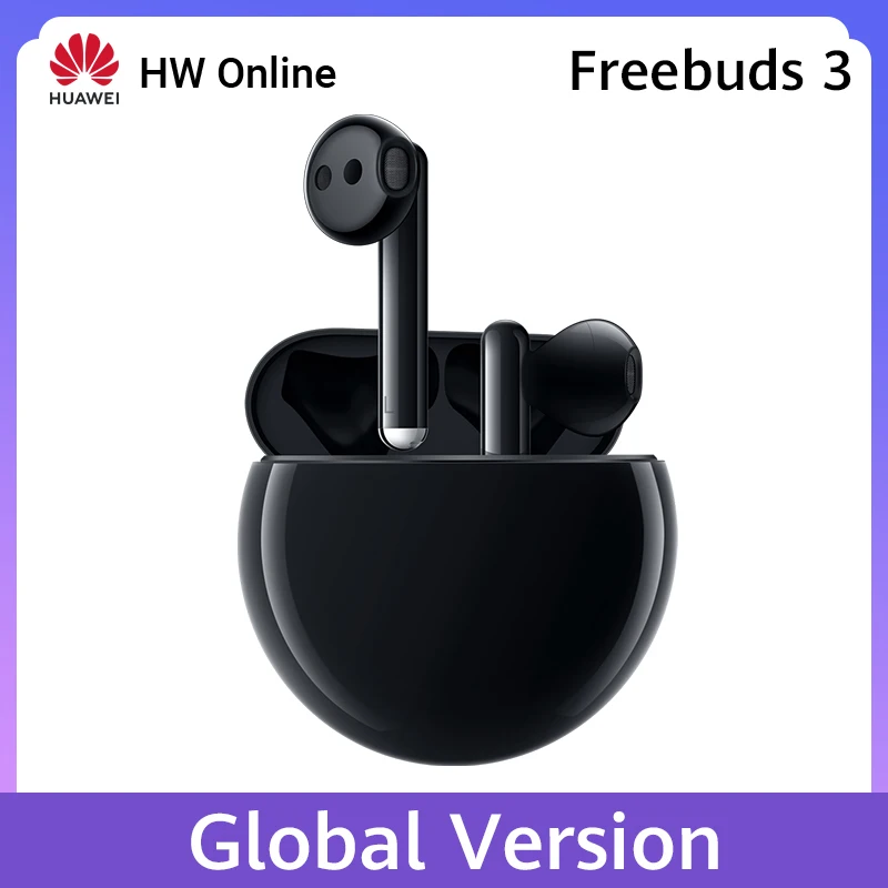 Huawei Freebuds 3 беспроводные Bluetooth наушники TWS Kirin A1 чип низкочастотный Handset ANC для Mate 30 Pro