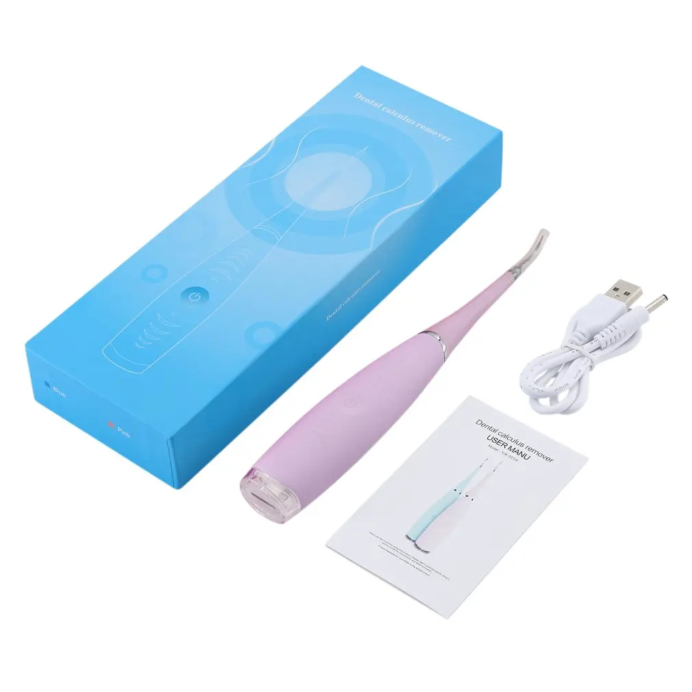 Portatile Elettrico Sonic Dental Scaler Tooth Calculus Remover Macchie Dei Denti Strumento Tartaro Dentista Sbiancare I Denti Detergente Igiene Orale