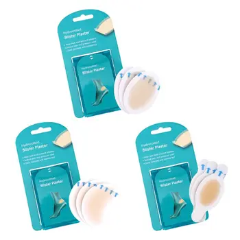 

4Pcs/Box Blister Bandages Waterproof Hydrocolloid Plaster Adhesive Anti-Wearing Heel Gel Sticker Pain Relief Pedicure Patch Pads
