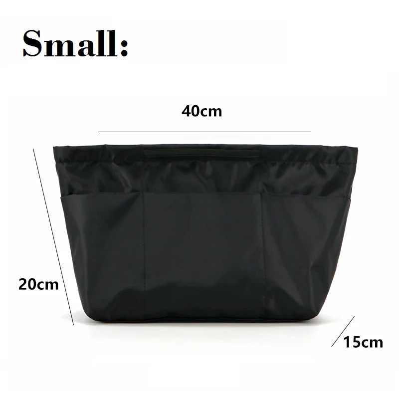 Organizador estable de bolsos de viaje, organizador de bolsas de nailon  duradero con cremallera, 40cm de ancho, cosméticos para Mujer - AliExpress