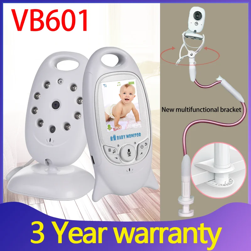 Новый видеоняня VB601 2 0 ''LCD няня беспроводная видео Way Talk ночное видение