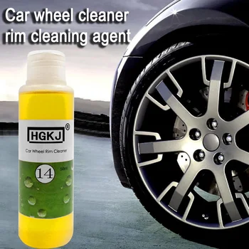 

50ml Wheel Ring Washing Car Tire Rim Cleaning Tool Tyre Gloss Cleaner Liquid Concentrate Detergent Remove Rust Auto Accessories