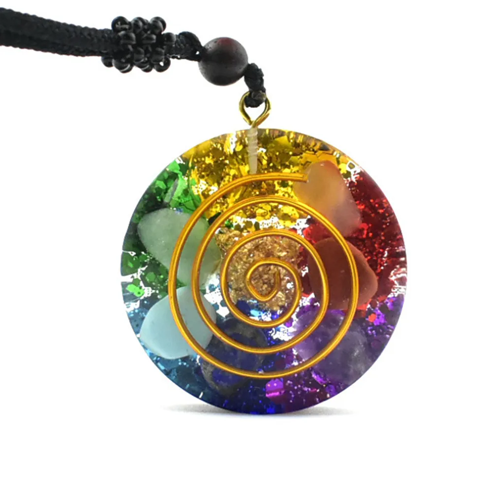 

Reiki Orgonite Pendant Energy Necklaces. Meditation and Healing. Decorative resin crafts that change the magnetic field of life