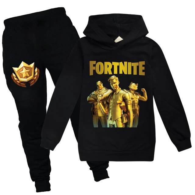 FORTNITE Fashion Clothes Halloween Shirts for Toddlers Cotton Girls Clothes  Fall Baby Boy Clothes Set Teenage Hooded Pants - AliExpress