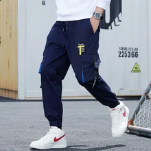 Модные 9 цветов мужские камуфляжные уличные эластичные брюки мужские s хлопковые брюки в стиле хип-хоп спортивные брюки для бега мужские размера плюс 8XL