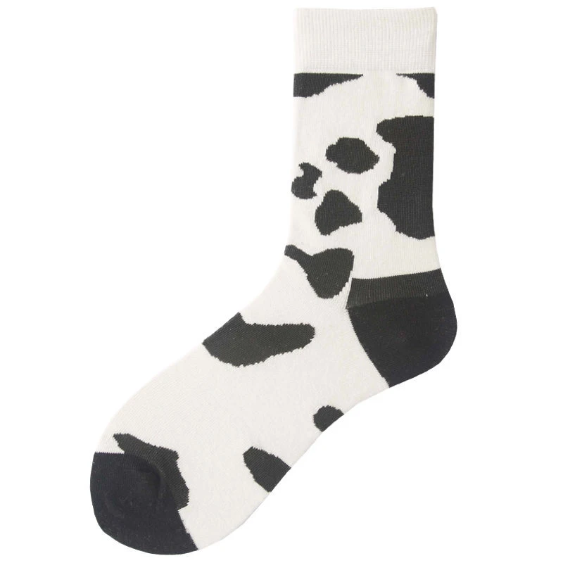 Креативные высококачественные модные женские носки в стиле Харадзюку каваи, забавные носки с изображением молочной еды, клубники и животных, милые носки - Цвет: S-5-8