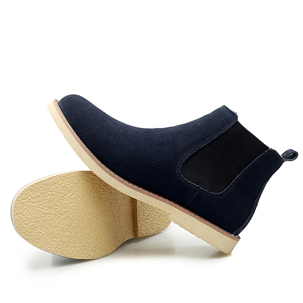 Мужская обувь; модные ботинки; zapatos de hombre; модные мужские ботинки с острым носком в стиле ретро; замшевые матовые рабочие ботинки