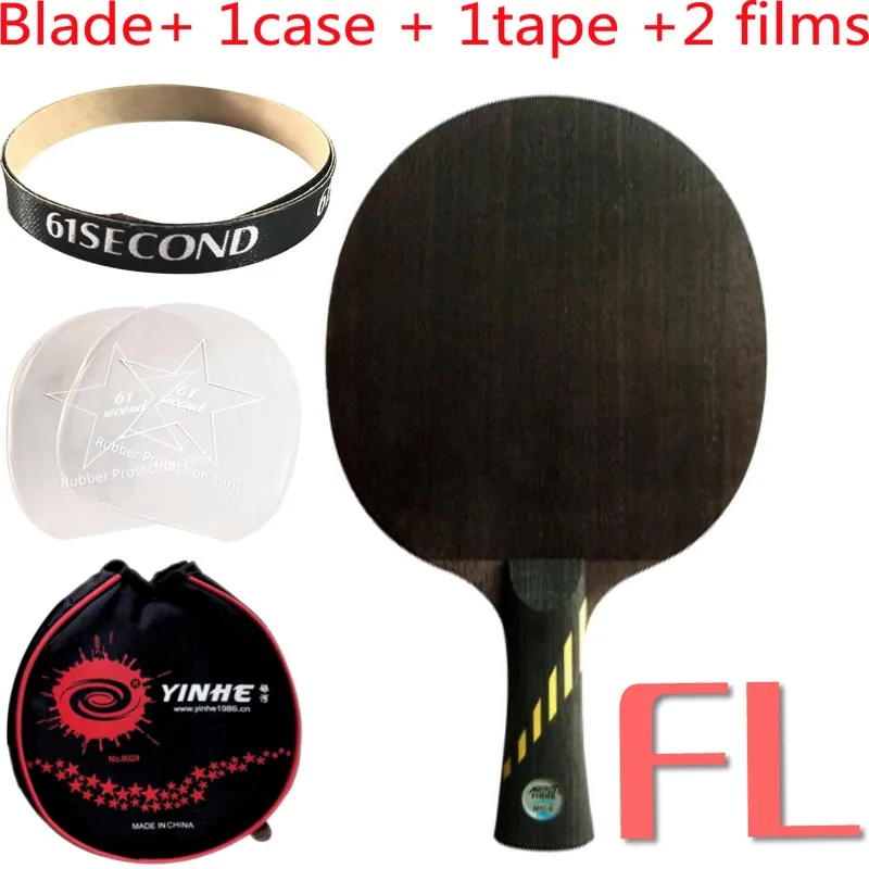 FL with 1 case Млечный Путь Galaxy YINHE MC-2 MC2 MC 2 лезвие для настольного тенниса - Цвет: FL with 1 case