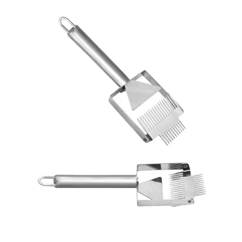 

Newest Beehive Uncapping Fork Scraper Shovel Honey Honey Comb Double Needle Bee Scraper Uncorking Fork Beekeeping Knife