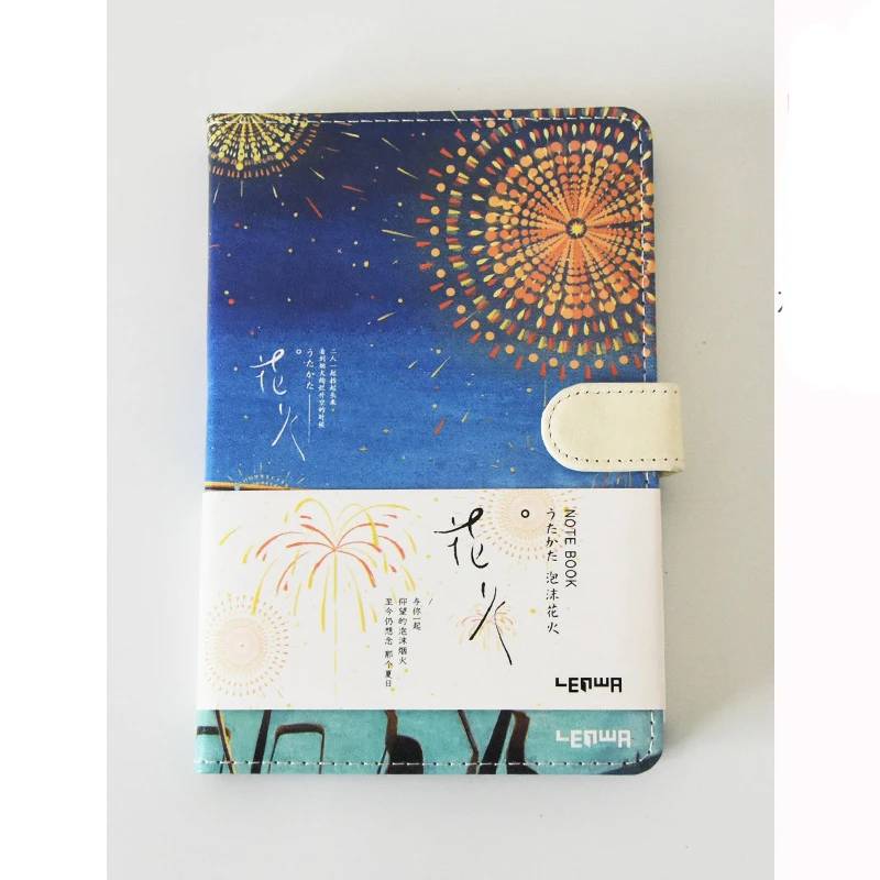 A5 блокнот бумажный планировщик Bullet Journal Agenda школьный дневник записная книжка пена огненная магнитная пряжка ПУ креативная ручная книга - Цвет: C