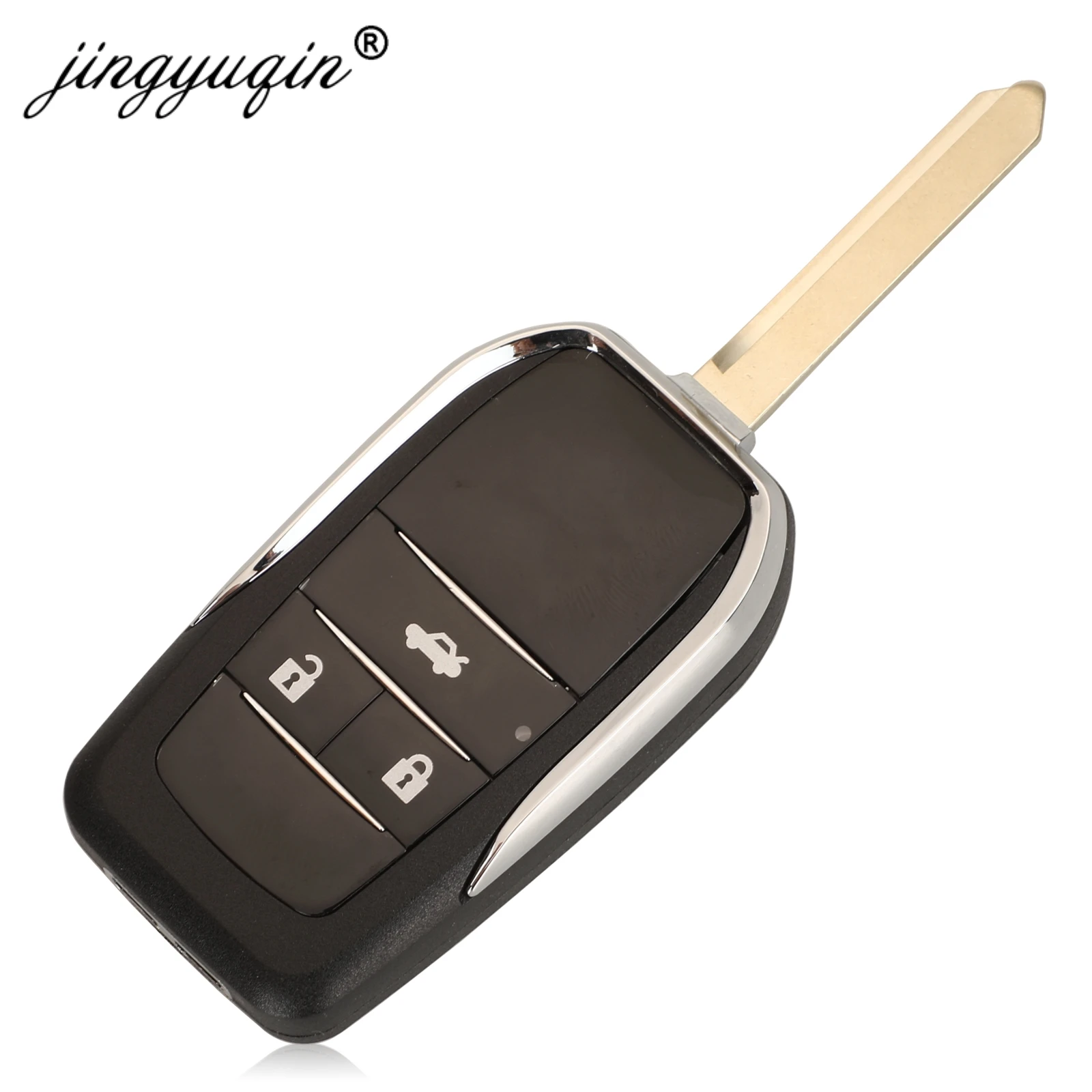 Jingyuqin-2-3-4BT-sostituzione-modificata-Flip-Remote-Key-Shell-Cover-per-Toyota-Corolla-Camry-Auris.jpg Keyforkess 2/3/4BT sostituzione modificata Flip Remote Key Shell Cover per Toyota Corolla Camry Auris TOY47 aggiornamento portachiavi pieghevole - Jingyuqin 2 3 4BT sostituzione modificata Flip Remote Key Shell Cover per Toyota Corolla Camry Auris