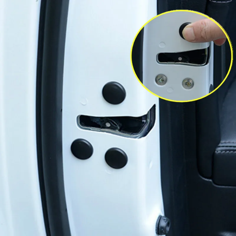 12Pc Car Door Lock Screw Protector Cover Auto Accessories For Lifan X60 Cebrium Solano New Celliya Smily Geely X7 EC7 | Автомобили и