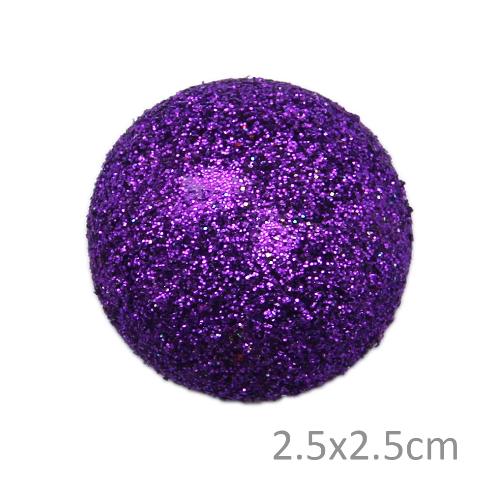 David accessories 25*25*7 мм цветной глиттер полимерные Стразы плоские с оборота, DIY материалы ручной работы для поделок, заколки для волос, аксессуары, 25Yc2394 - Цвет: 181088BG4H24
