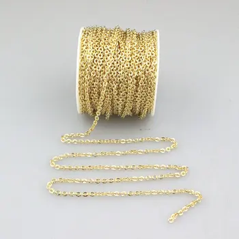 

10meters per roll plating rosary chain,fashion charm pendant,handmade diy necklace/bracelet jewelry wholesale