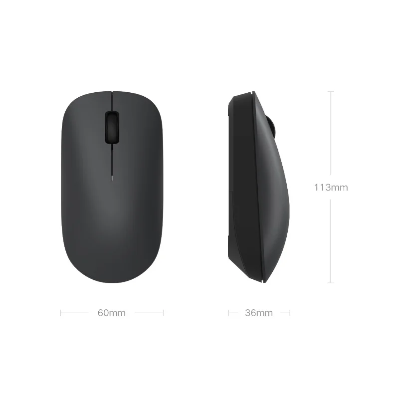 Мышь Xiaomi Wireless Mouse Lite Version 2 4 ГГц приемник 1000 точек/дюйм портативная эргономичная