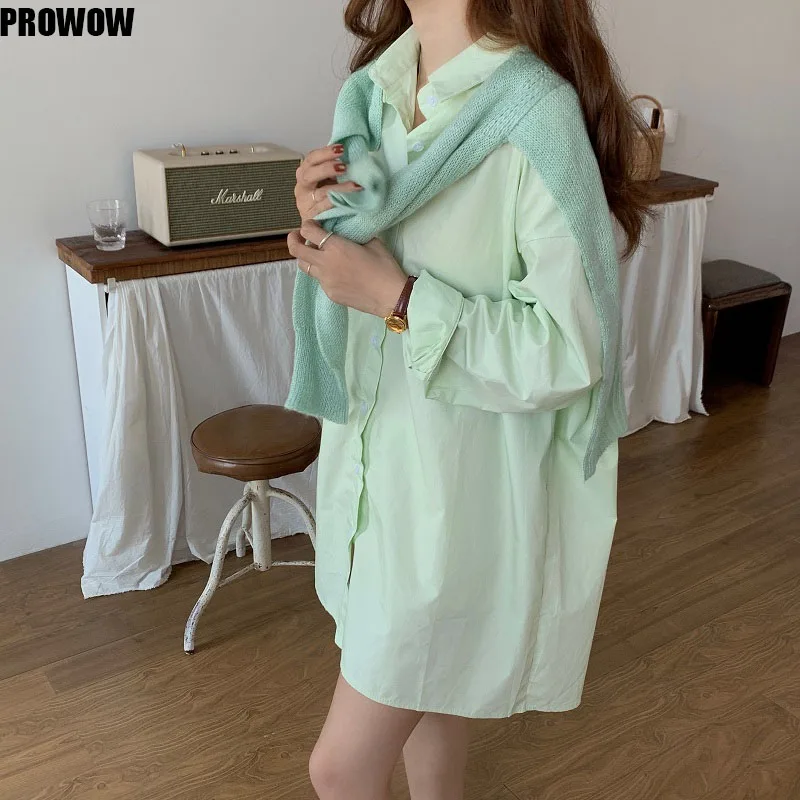 2020 Summer Women Casual Chic Shirt Dresses Sexy Office Lady Elegant Mini Dresses Lazy Style Solid Straight Feminine Loose Dress