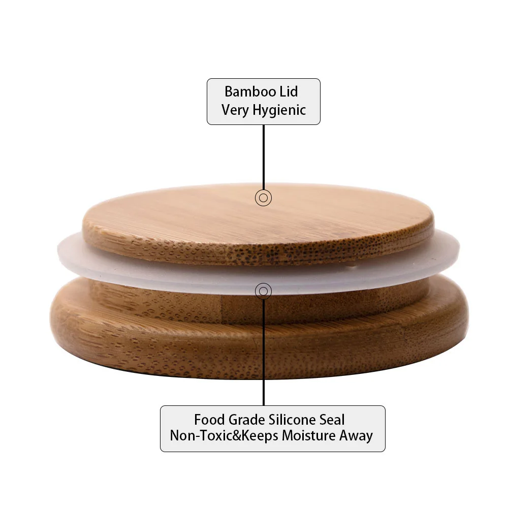 Стеклянная банка для хранения герметичный контейнер табака 280 мл травы с