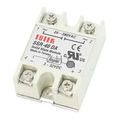

SSR-40 DA Module 4 Terminals Output 24-380V Solid State Relay