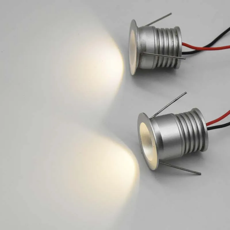 LED Spotlight RGB 1W IP65 12V 24V 15mm 25mm Indoor Dimmable