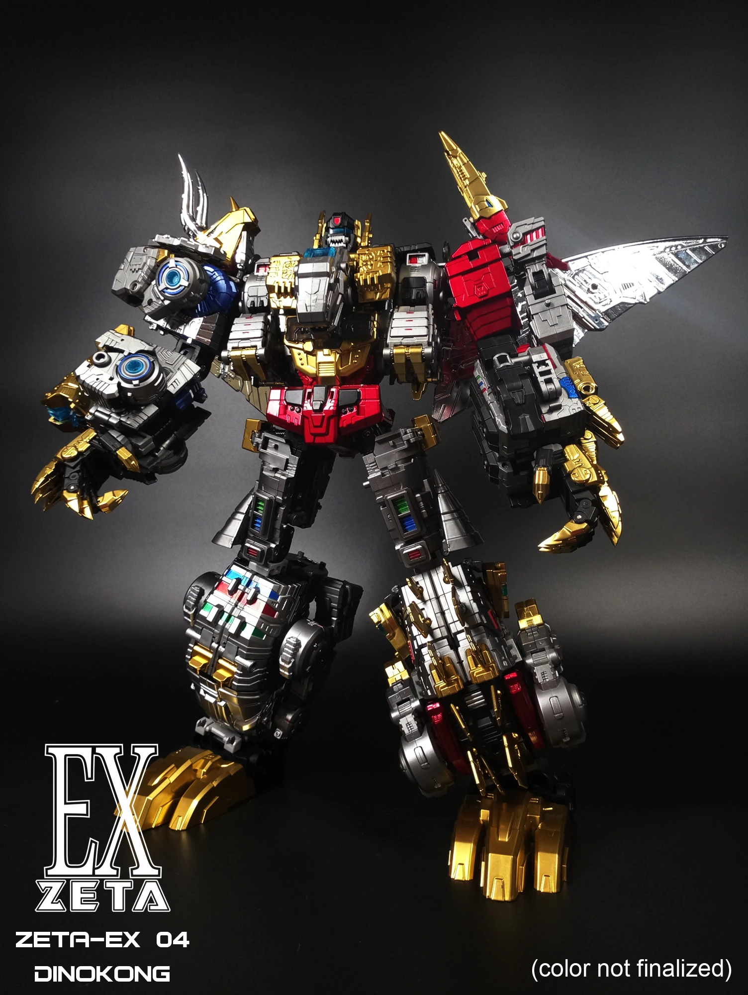 Новые Трансформационные игрушки Zeta Toys EX-04 Dinokong подарочный набор вулканикуас фигурка