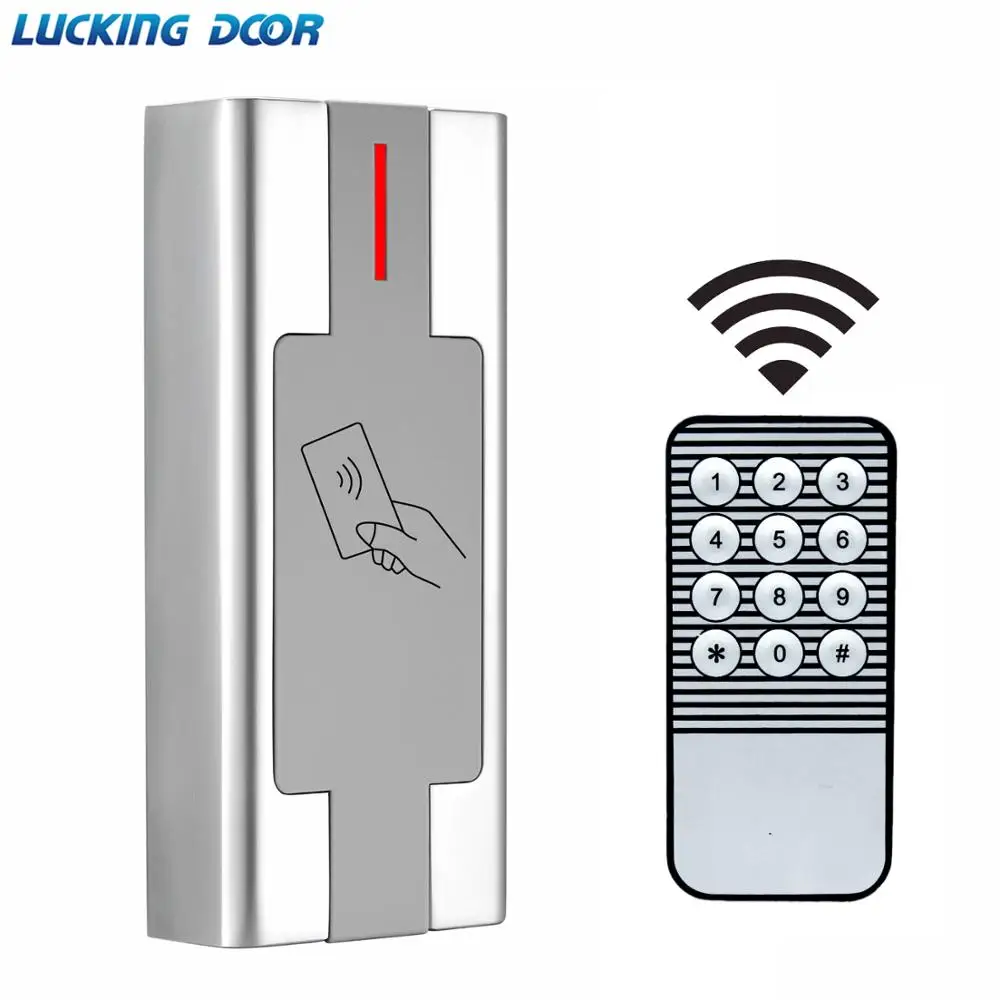 

125khz RFID Metal Access Control Reader 2000 user Proximity RFID Card Reader Access Control System Waterproof IP67