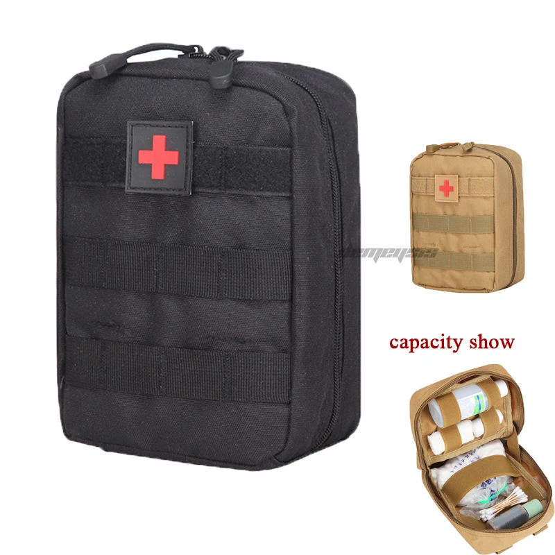 Тактическая медицинская сумка Molle, нейлоновая армейская сумка для выживания, сумка для первой помощи, для охоты, страйкбола, пейнтбола, военная Медицинская Сумка Molle