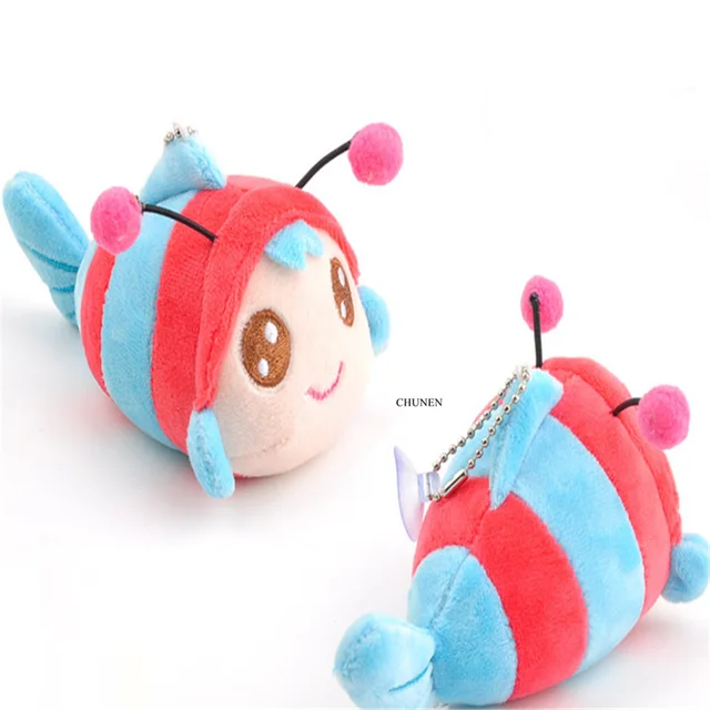12CM Animal Toys , Fish Stuffed Plush Doll With Key Chain 1