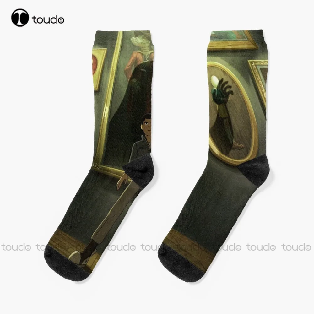 

Infinity Train - Art Gallery Car Socks Boot Socks Christmas New Year Gift Unisex Adult Teen Youth Socks 360° Digital Print