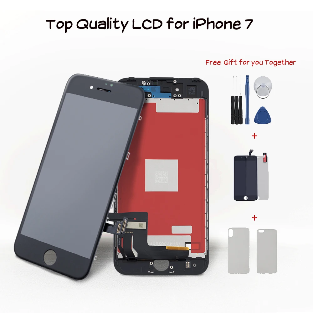 

AAA+ Screen For iPhone 7 Lcd Display Assembly Replacement Touch Screen Digitizer for iPhone 7G LCD celular parts with free tools