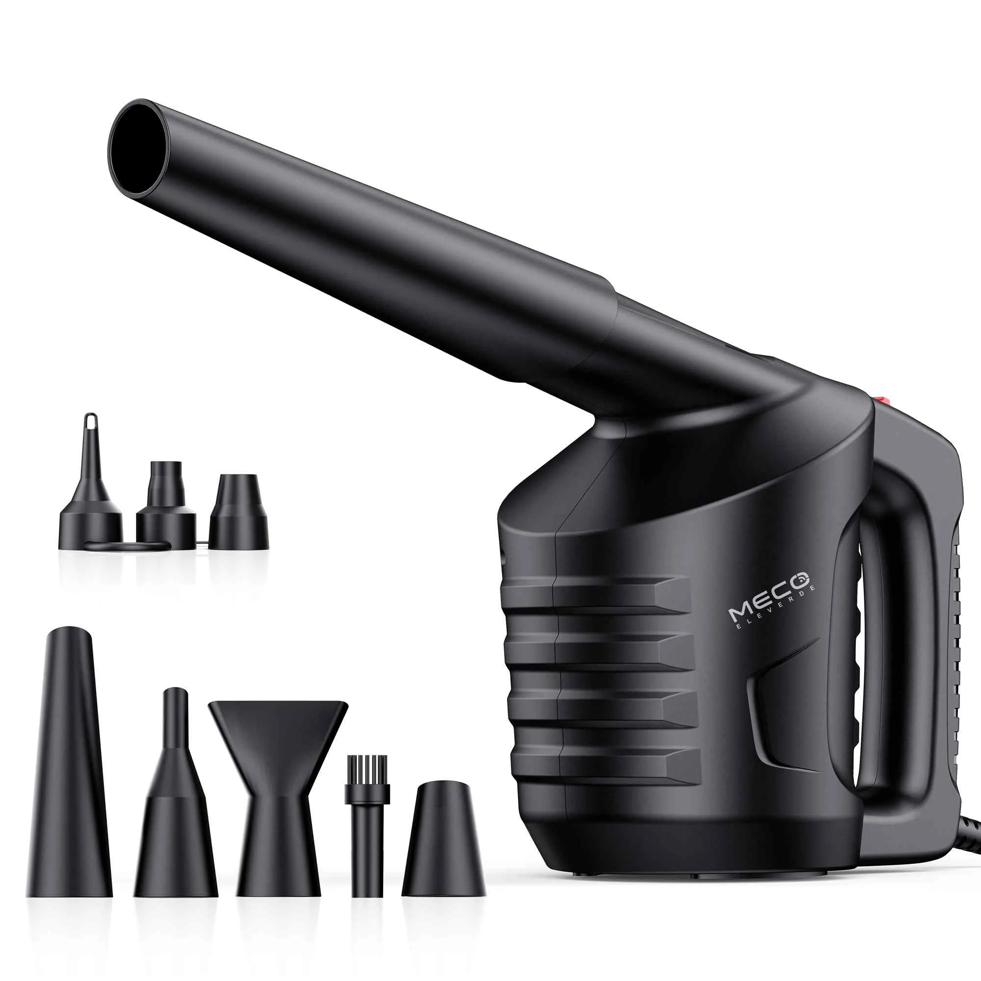 600W Compressed Air Duster Set 35m/s 2 Gears Blow Cordless Keyboard