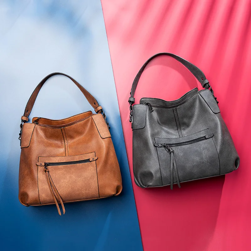  REALER women shoulder bag Large hobos Totes bag crossbody messenger bags for women 2019 luxury hand - 4000073252949