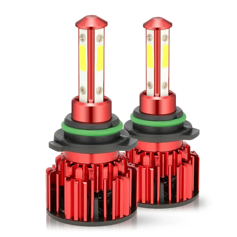 ASLENT NEW H7 LED 4COB H4 H11 H8 H9 Light Bulbs for Auto 9005 HB3 9006 HB4 9004 9007 Led Headlights 6000k White Headlamp | Автомобили и