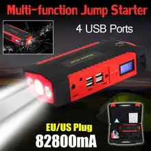 600A 82800mAH пусковое устройство power Bank пусковое устройство автомобиля батарея подпитывающая станция аварийная ситуация зарядное устройство 12V многофункциональная батарея усилитель