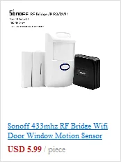 Sonoff RF Bridge WiFi 433MHz сменный модуль домашней автоматизации универсальный переключатель Интеллектуальный Wi-Fi пульт дистанционного управления RF