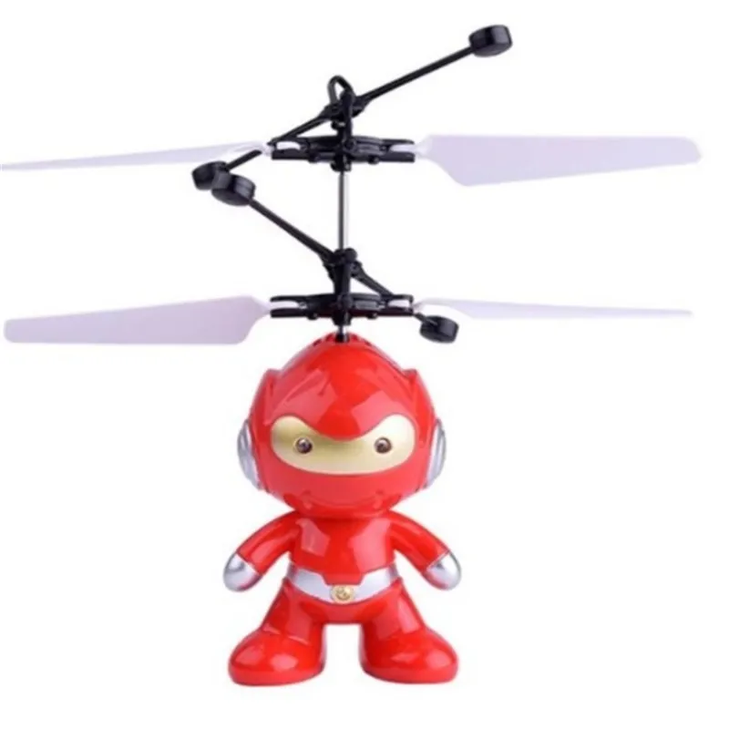 Мини RC беспилотник Летающий Вертолет Самолет rc инфракрасный индукционный