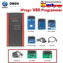 Iprog pro 2019 v85 completo ecu programador chave iprog + immo odômetro quilometragem correção airbag redefinir iprog v84 pk digiprog 3 carprog