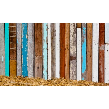 

7x5ft Retro Colorful Splicing wood board floor rudder Baby Children Pet Photography Backgrounds Photographic Backdrops Studio