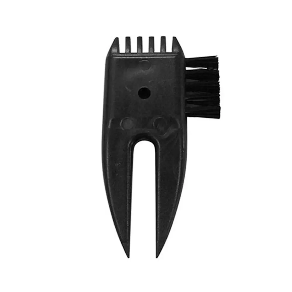 Multifunctional Green Fork Golf Ball Mark Golfer Kit D115 Black Practical Golf Ball Fork Durable