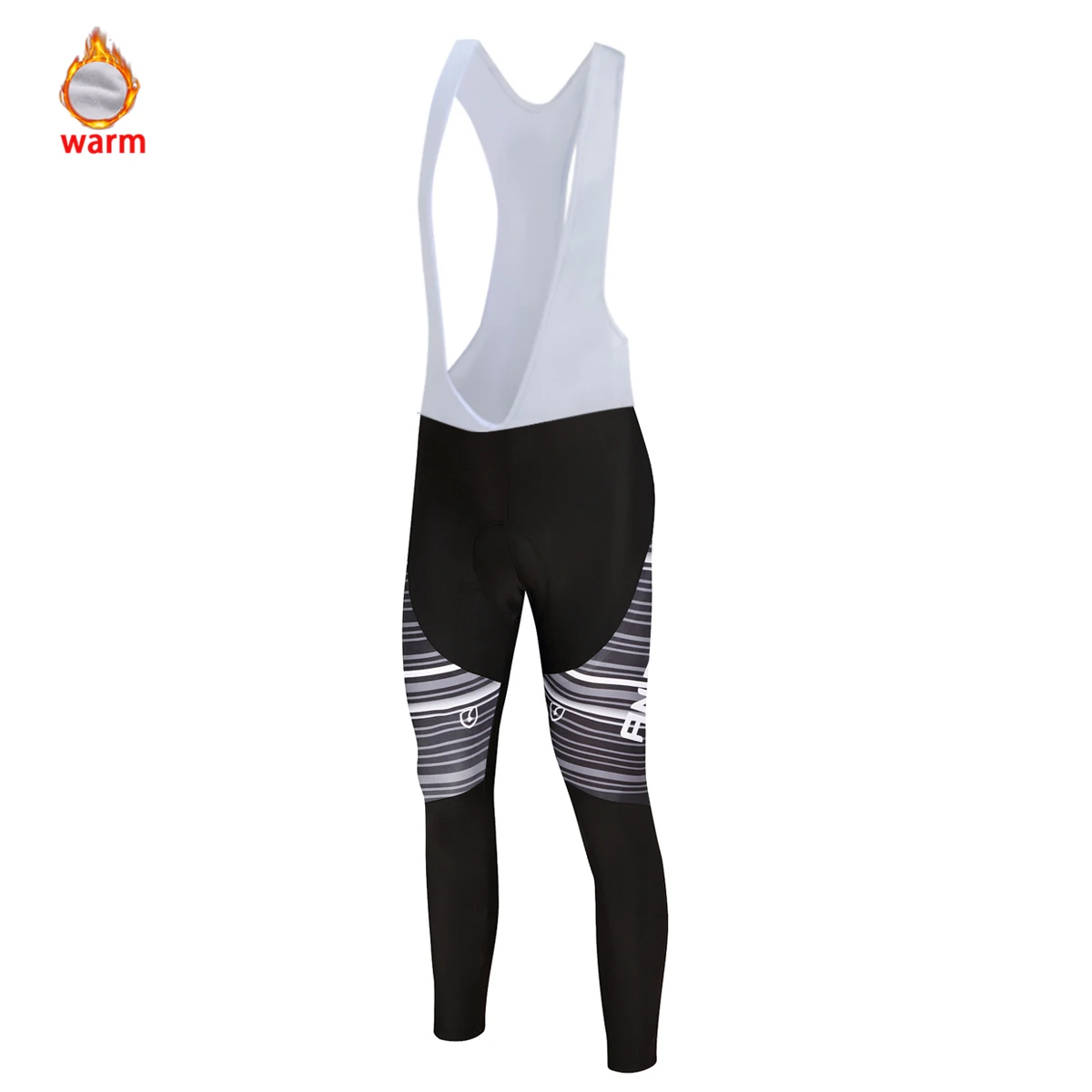 bib pant Blusas Mujer De Moda Зимняя Теплая Флисовая велосипедная майка, мужская одежда с длинным рукавом для горного велосипеда, Спортивная рубашка для улицы - Цвет: bib pant