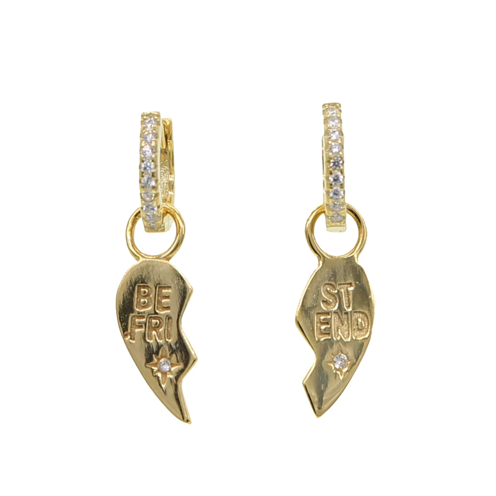 Silver earring H 要自己配一个圈子  (14)