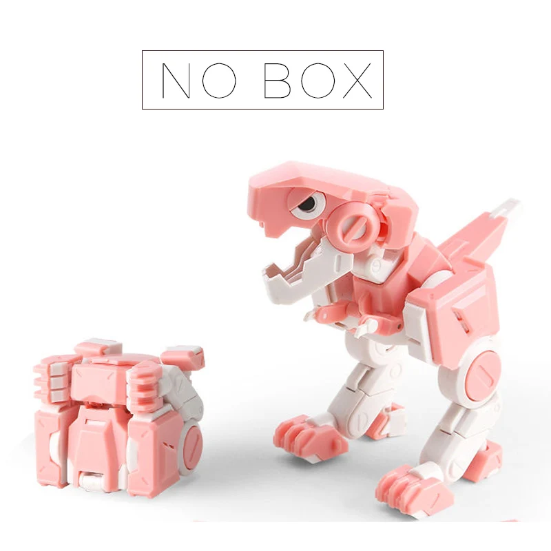 Dinosaurs Transformation Cube Deformable Tyrannosaurus Rex Action & Toy Figures birthday gift for boy Joints can move