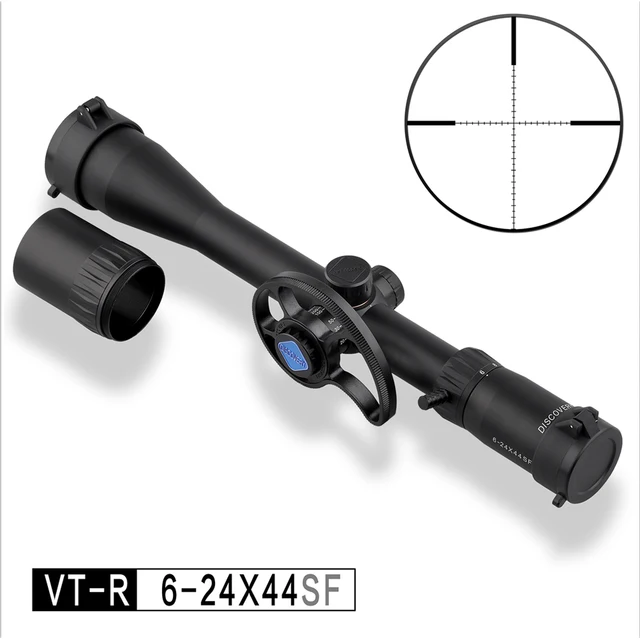 US $84.79 624 X44 Riflescope New Parallax Wheel Discovery VTR SF Weapons Second Focal Plane Hunting Air Gun